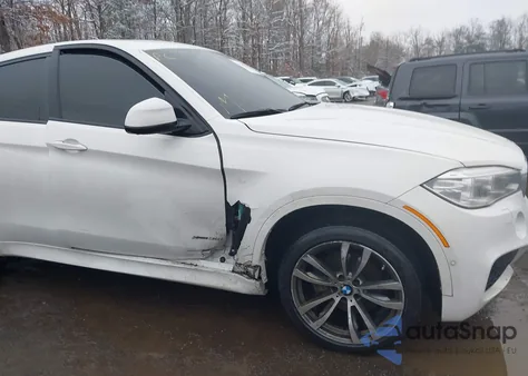 2015 BMW X6 xDrive35I z USA, uszkodzony, nr VIN 5UXKU2C5XF0N77772